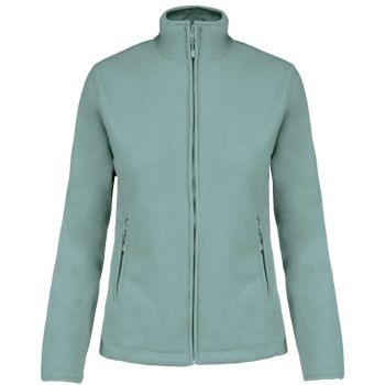 MAUREEN - LADIES' FULL ZIP MICROFLEECE JACKET Sage L