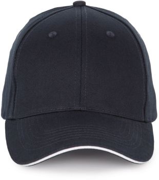 Kariban K-Up | 6 panelová sandwich kšiltovka navy/white onesize
