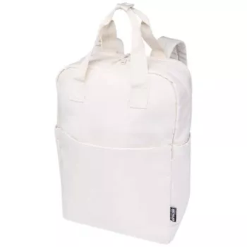 Cestovní batoh na 14″ notebook Trip Aware™ z recyklovaného materiálu o objemu 9 l krémově bílá