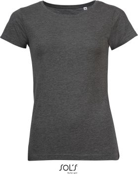 SOL'S | Dámské tričko deep grey melange L