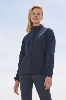 SOL'S ROXY - WOMEN'S SOFTSHELL ZIPPED JACKET Army L