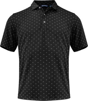 Cutter & Buck | Pánské funkční polo "Printed" black XXL