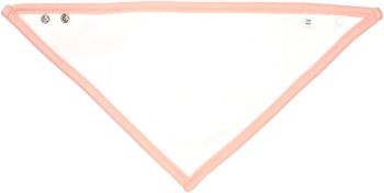 Babybugz | Bryndák bandana white/powder pink onesize