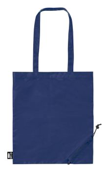 Berber skladacia RPET nákupná taška dark blue