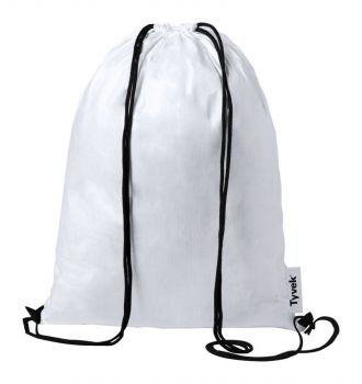 Sandal drawstring bag white