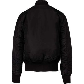 REVERSIBLE BOMBER JACKET Black/Orange 4XL