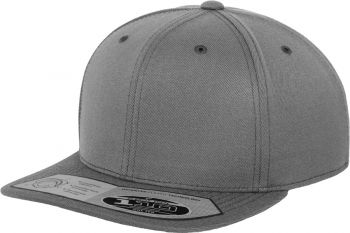 Flexfit | 6 panelová kšiltovka "Fitted Snapback" grey onesize