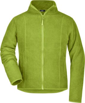 James & Nicholson | Dámská mikrofleecová bunda lime green M