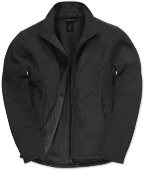 B&C | Pánská 2-vrstvá softshellová bunda black S