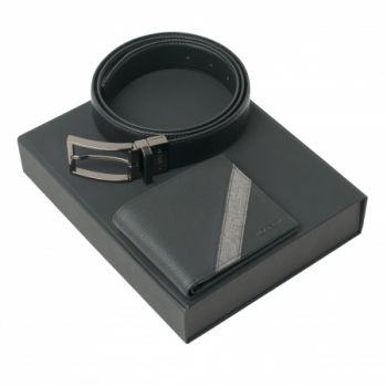 Set Alesso Black (wallet & belt)