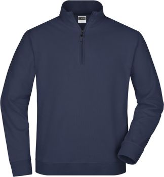 James & Nicholson | Mikina s 1/4 zipem navy XL