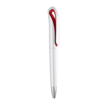 WHITESWAN Kuličkové pero v pouzdře red