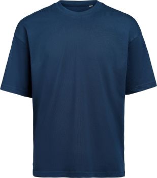 Untagged Movement | Unisex oversize tričko z těžké bavlny navy L