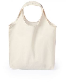 Welrop cotton shopping bag beige