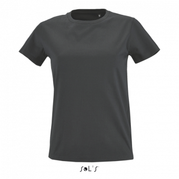 SOL'S IMPERIAL FIT WOMEN - ROUND NECK FITTED T-SHIRT Dark Grey 2XL