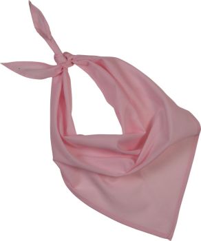 Kariban K-up | Šátek "Fiesta" pale pink onesize
