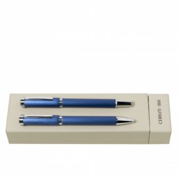 Set Bowery Blue (ballpoint pen & rollerball pen)