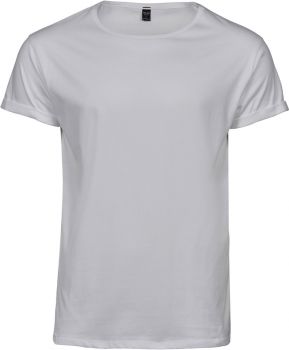 Tee Jays | Pánské tričko s rolovatelnými rukávy white S