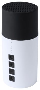 Liornel bluetooth speaker and power bank white , black