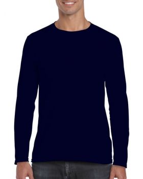 SOFTSTYLE® ADULT LONG SLEEVE T-SHIRT Navy L