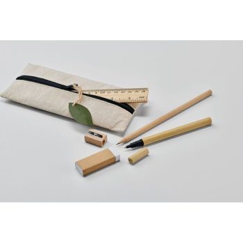 JUCOSET Sada psacích potřeb v penále Černá