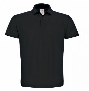 B&C | Piqué polo black XL