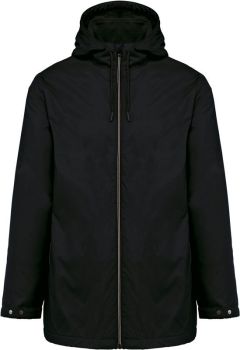 Kariban | Unisex větrovka s kapucí black M