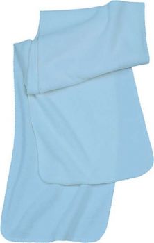 FLEECE SCARF Sky Blue U