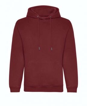 ORGANIC HOODIE Burgundy M