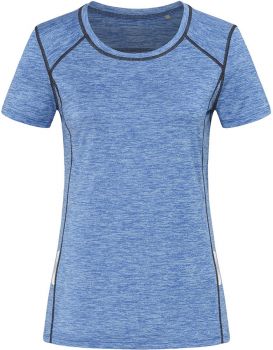 Stedman | Dámské sportovní tričko blue heather M