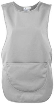 WOMEN'S POCKET TABARD Silver L