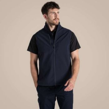UNISEX EXPERT BASECAMP SOFTSHELL VEST Dark Navy 3XL