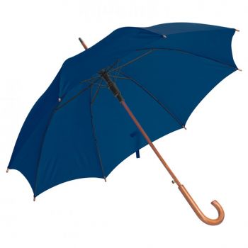 Dáždnik s dreveným držadlom Dark Blue