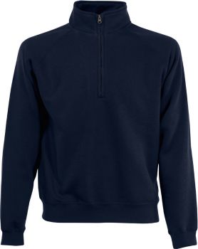 F.O.L. | Mikina s 1/4 zipem deep navy M