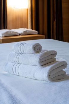 OLIMA HIGH-QUALITY HOTEL TOWEL White 30X50