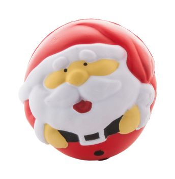 Santa Claus antistresová lopta red