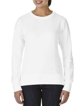 WOMEN’S MID-SCOOP FRENCH TERRY White 2XL