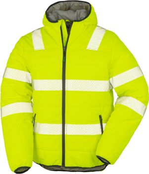 Result Recycled | Pánská bezpečnostní bunda fluorescent yellow L
