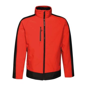 CONTRAST PRINTABLE 3 LAYER SOFTSHELL Classic Red/Black M