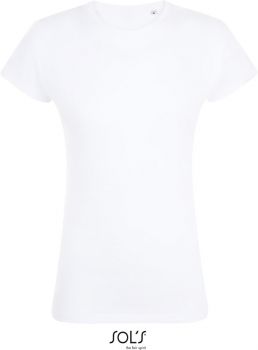 SOL'S | Dámské tričko vhodné na sublimační potisk white L