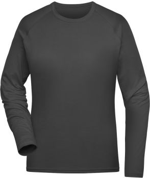 James & Nicholson | Dámské sportovní tričko s dlouhým rukávem titan XL