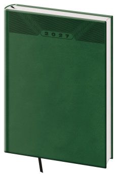 Týždenný diár A5 Print Classic zelený