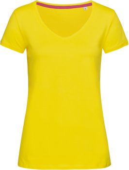 Stedman | Dámské tričko s výstřihem do V daisy yellow S