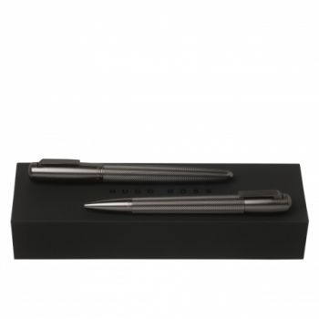 Set Pure Matte Dark Chrome (ballpoint pen & rollerball pen)