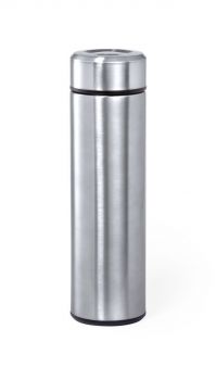 Plusek vacuum flask silver