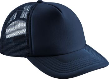 Beechfield | 5 panelová kšiltovka Vintage Trucker french navy/french navy onesize