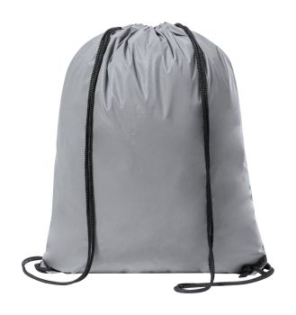 Bayolet reflective drawstring bag grey