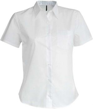 JUDITH &gt; LADIES' SHORT-SLEEVED SHIRT White M