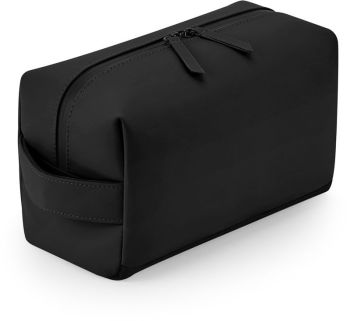BagBase | Toaletní taška matné PU black onesize