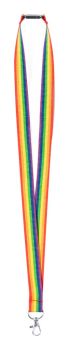 Mapik dúhový lanyard multicolour